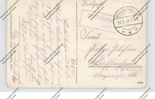 LATVIJA / LETTLAND - JELGAVA / MITAU, Alexander-Prospekt, 1918, deutsche Feldpost