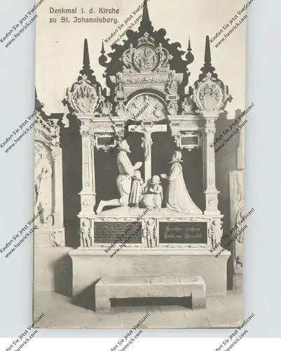 6570 KIRN - HOCHSTETTEN - DHAUN, Denkmal in der Kirche Sankt Johannisberg