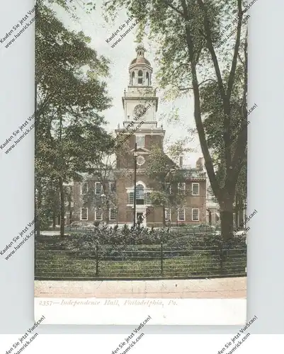 USA - PENNSYLVANIA - PHILADELPHIA, Independence Hall, 1907