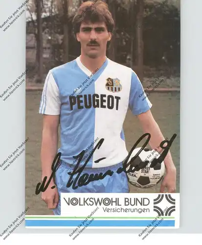 FUSSBALL - 1.FC SAARBRÜCKEN, NORBERT HÖNNSCHEIDT, Autogramm