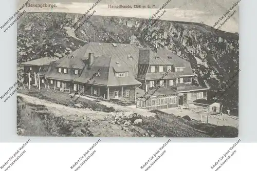 NIEDER-SCHLESIEN - KRUMMHÜBEL / KARPACZ, Hampelbaude, 1921