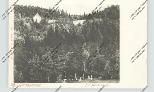 NIEDER-SCHLESIEN - GIERSDORF-SEIDORF / PODGORZYN-SOSNOWKA, St. Annakapelle, ca. 1905, Trenkler
