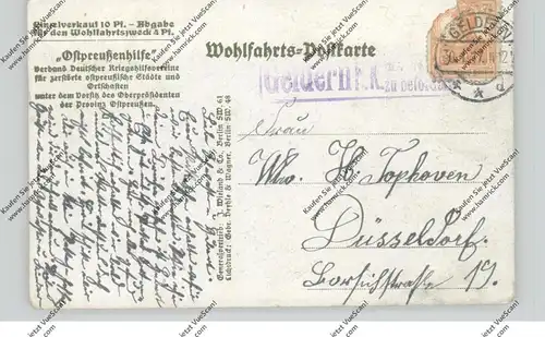 OSTPREUSSEN - 1.Weltkrieg, Heimkehr einer ostpreussischen Familie nach der Flucht, 1917