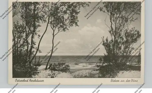 OSTPREUSSEN - NEUHÄUSER (PALMNICKEN), Birken an der Düne, Feldpost 2.WK, Luftnachrichten-Regt.