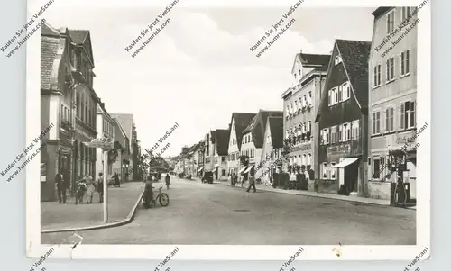 8530 NEUSTADT Aisch, Wilhelmstrasse, Tankstelle, 1949, Einriss