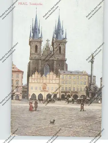 CZ 110 00 PRAHA / PRAG, Teynkirche, 1912