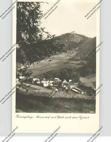 NIEDER-SCHLESIEN - HIRSCHBERG - HERMSDORF, Blick auf den Kynast