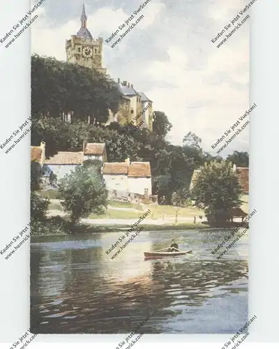 4190 KLEVE, Teich mit Schwanenburg, 1907