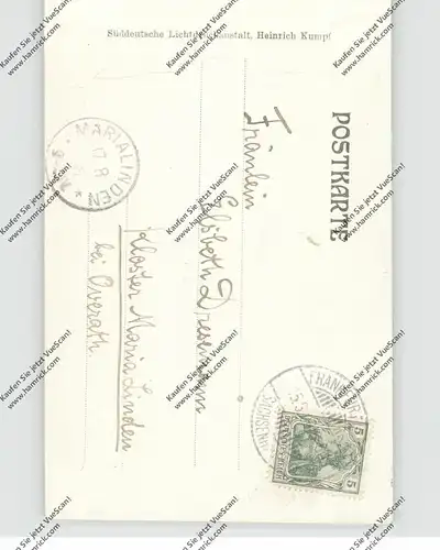 6000 FRANKFURT, Ratskeller, Wandgemälde, 1905