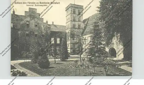 4444 BAD BENTHEIM, Schloss des Fürsten zu Bentheim - Steinfurt, Innerer Schlossplatz