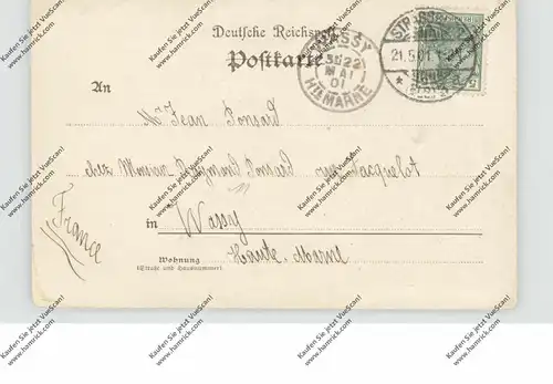 F 68470 WESSERLING, Gesamtansicht, 1901, Bernhoeft - Luxemburg