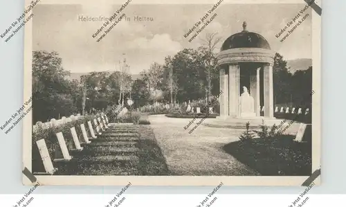 RO 555300 CISNADIE / HELTAU, Siebenbürgen, Heldenfriedhof, kl. Klebereste