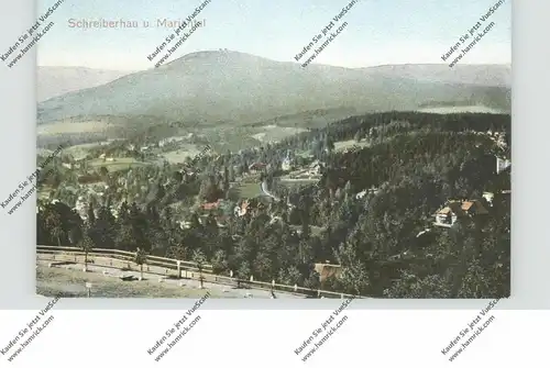 NIEDER-SCHLESIEN - SCHREIBERHAU / SZKLARSKA POREBA, Gesamtansicht mit Mariental, 1913