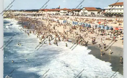 F 40130 CAPBRETON, vue airienne, La plage sur la mer, CIM-Macon