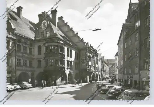 8000 MÜNCHEN, Hofbräuhaus, Auto - Oldtimer - BMW, OPEL, AUTO-UNION, FORD, VW, 1959