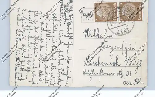 OBER-SCHLESIEN - OTTMACHAU / OTMUCHOW, Postgeschichte, überklebter Landpoststempel, 1940