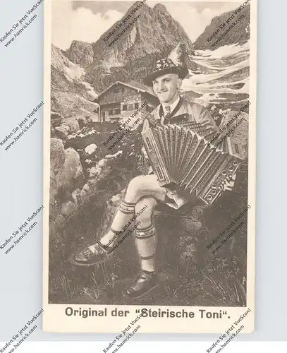 MUSIK - Original der "Steirische Toni",Steirische Harmonika