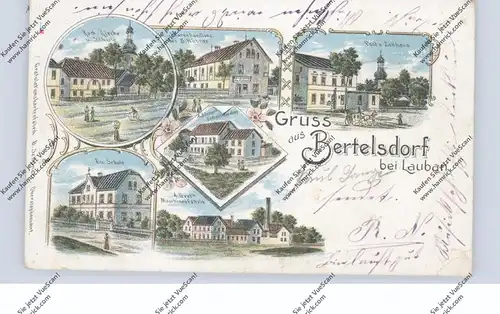 NIEDER-SCHLESIEN - ALT-BERTELSDORF / UNIEGOSZCZ (Lauban), Getreidehandlung, Maschinenfabrik, Warenhandlung, Zoll