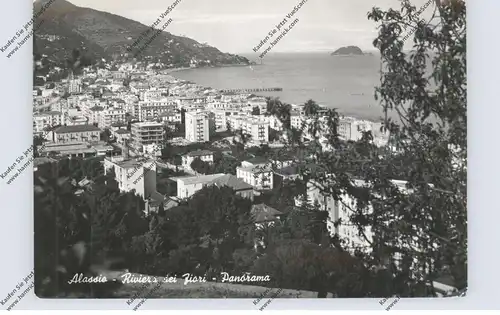 I 17021 ALASSIO, Panorama, 1958