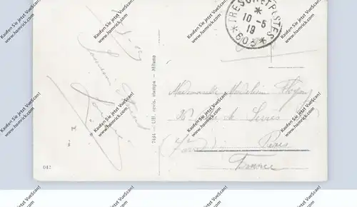 I 74100 TARANTO, Piazza Archita, franz. Militärpost, 1919