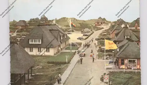 2280 SYLT - RANTUM, Dorfstrasse 1961, Oldtimer