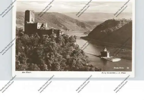 5425 KAUB, Burg Gutenfels, Verlag Kratz # 32