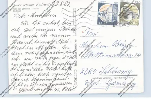 I 39017 SCHENNA - TALL, Dorfansicht