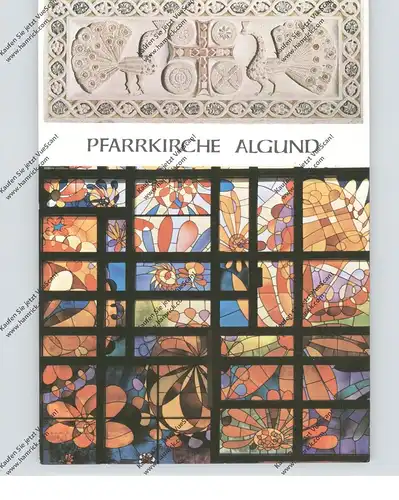 I 39022 ALGUND, Neue Pfarrkirche, Altar, Fenster