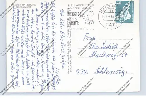 2418 RATZEBURG, Luftaufnahme