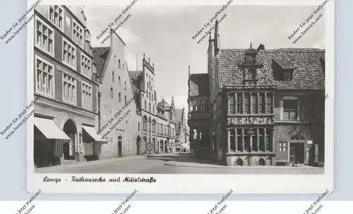 4920 LEMGO, Rathausecke, Mittelstrasse, 1942, Feldpost, Beobachtungsersatzabteilung 6