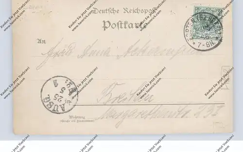NIEDER-SCHLESIEN - ZOBTENBERG / SOBOTKA, Lithographie 1896, Gasthaus, Kirche, Kapelle