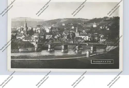 5227 WINDECK - ROSBACH, Siegbrücke, 1951