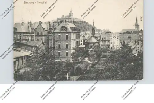 5200 SIEGBURG, Hospital, 1913