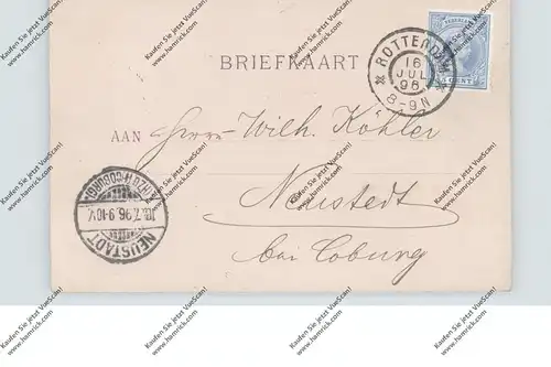 ZUID-HOLLAND - ROTTERDAM, Gruiten uit 1896