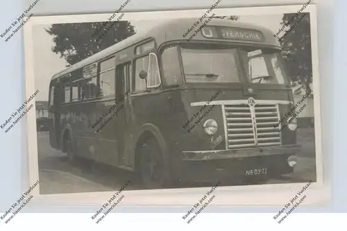 ZUID-HOLLAND - ROTTERDAM, Bus, Line Overschie, 1951, Photo