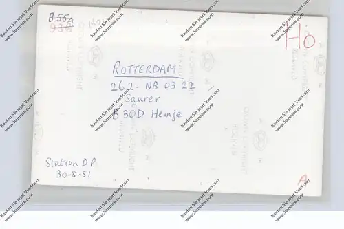 ZUID-HOLLAND - ROTTERDAM, Bus, Line Overschie, 1951, Photo