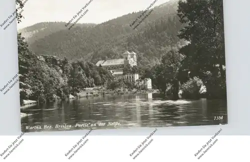 NIEDER-SCHLESIEN - WARTHA / BARDO, Partie an der Neisse, 1935