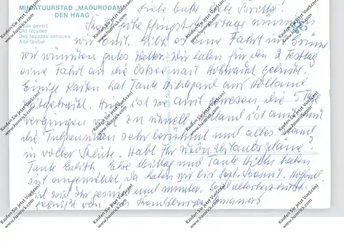 ZUID-HOLLAND - DEN HAAG, Madurodam, Oude gevels