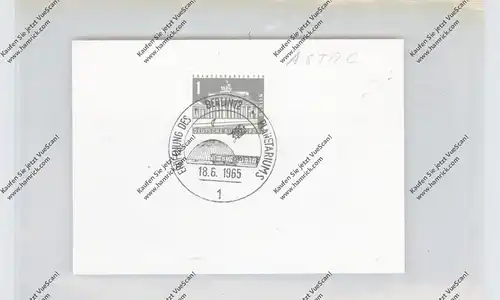 ASTRO - Berlin, Sonderstempel, Eröffnung des Planetariums