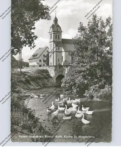 4791 LICHTENAU - HUSEN, Katholische Kirche St. Magdalena, 1964
