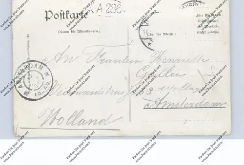 4100 DUISBURG, Partie am heiligen Brunnen, 1905, kl. Oberflächenmängel