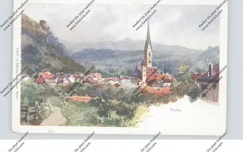 I 39018 TERLAN, Künstler-Karte Philipp & Kramer