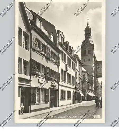 5300 BONN, BEETHOVEN - Haus, Bonngasse mit Beethovenhaus