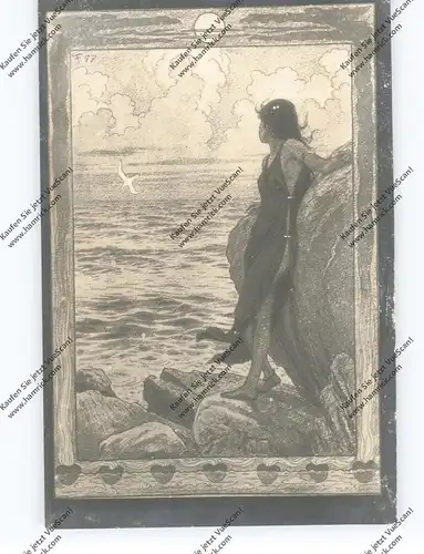 KÜNSTLER - ARTIST - FIDUS, "AM GESTADE"