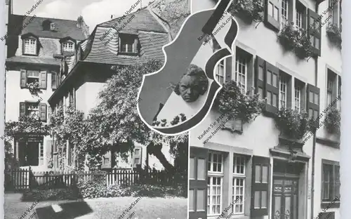 5300 BONN, BEETHOVEN - Haus, Garten- Strassenansicht, Maske