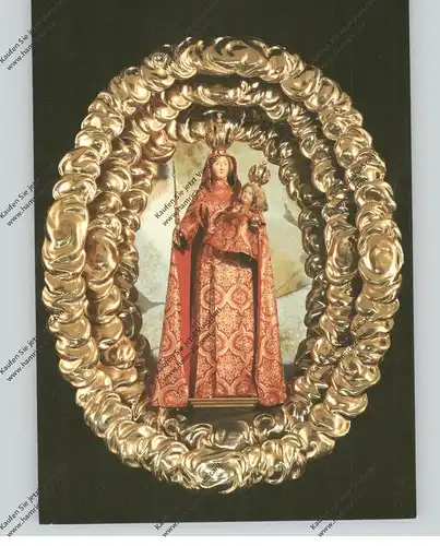 FL 9494 SCHAAN, Gnadenbild der Kapelle Maria zum Trost auf Dux, Papstbesuch 1985