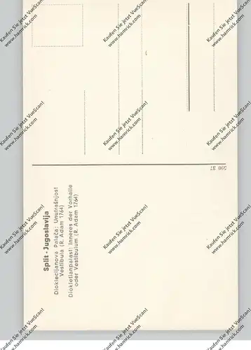 HR 21000 SPLIT, Palace of Diocletian