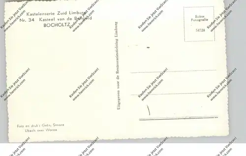 LIMBURG - SIMPELVELD - BOCHOLTZ, Kasteel van de Bongerd