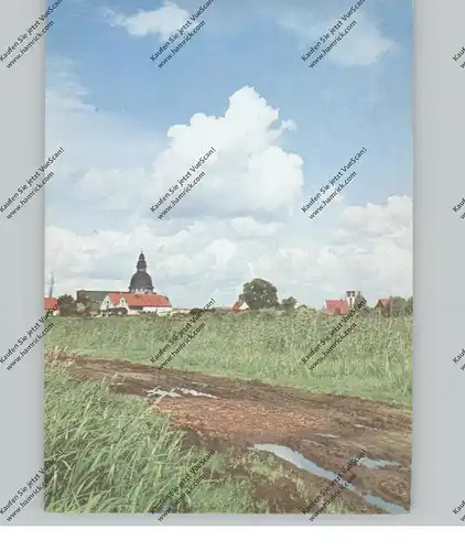 4472 HAREN / Emsland, Ortsansicht mit Kirche