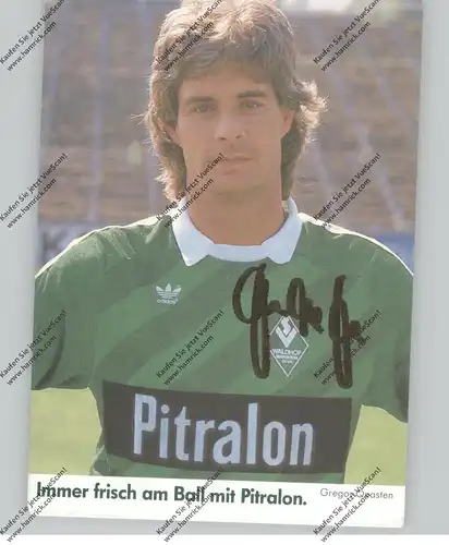 SPORT - FUSSBALL - WALDHOF MANNHEIM, GREGOR QUASTEN, Autogramm